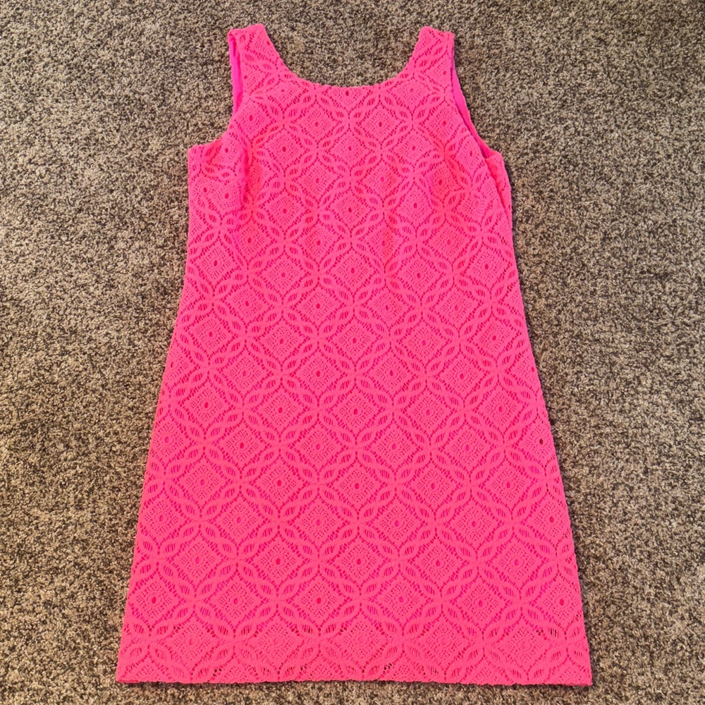 LIKE NEW! Hot pink Lilly Pulitzer dress!